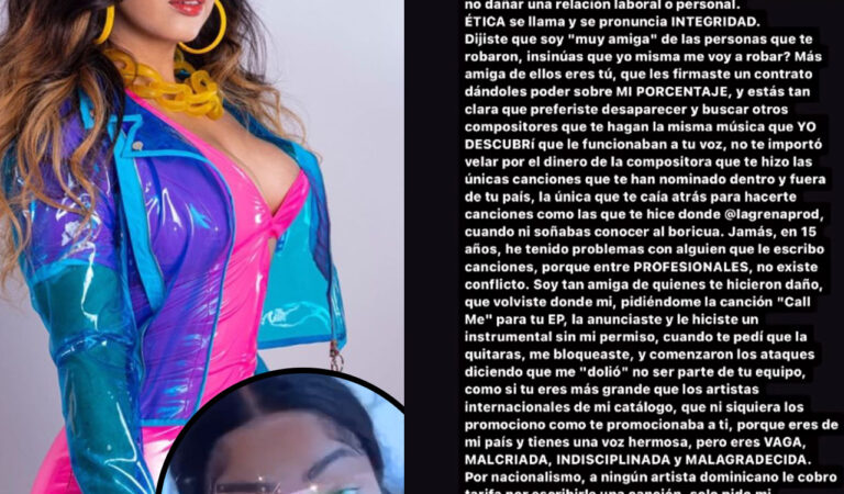 Melymel ha sacudido las redes sociales al lanzar duras críticas contra Yailin La Más Viral Melymel ha sacudido las redes sociales al lanzar duras críticas contra Yailin La Más Viral