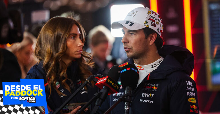 3 errores que dejaron fuera a Checo Pérez en la Q1 en Las Vegas