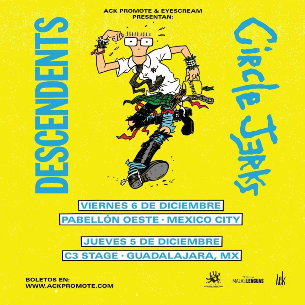 descendents y circle jerks en mexico 2024