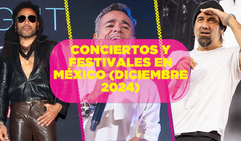 Checa los conciertos y festivales en México para diciembre de 2024