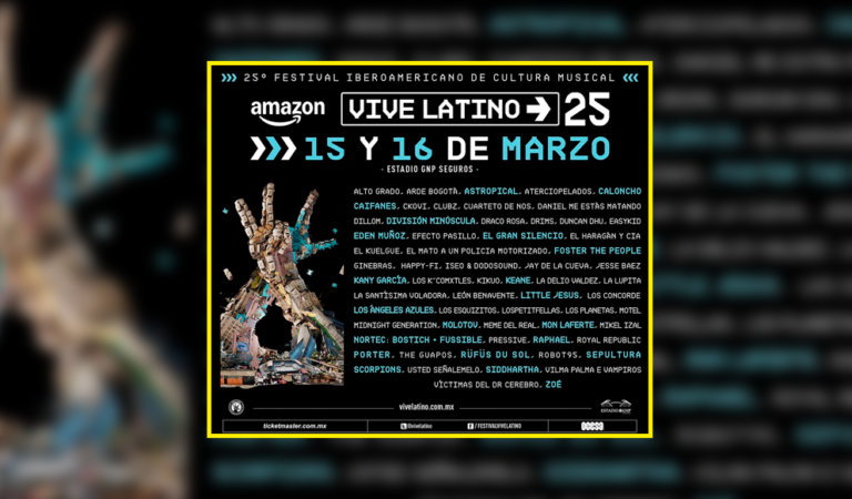 Lineup completo, fechas y boletos