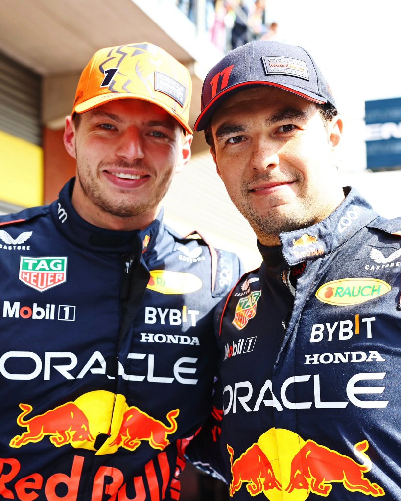 Max Verstappen y Checo Pérez, Gran Premio de Bélgica 2023