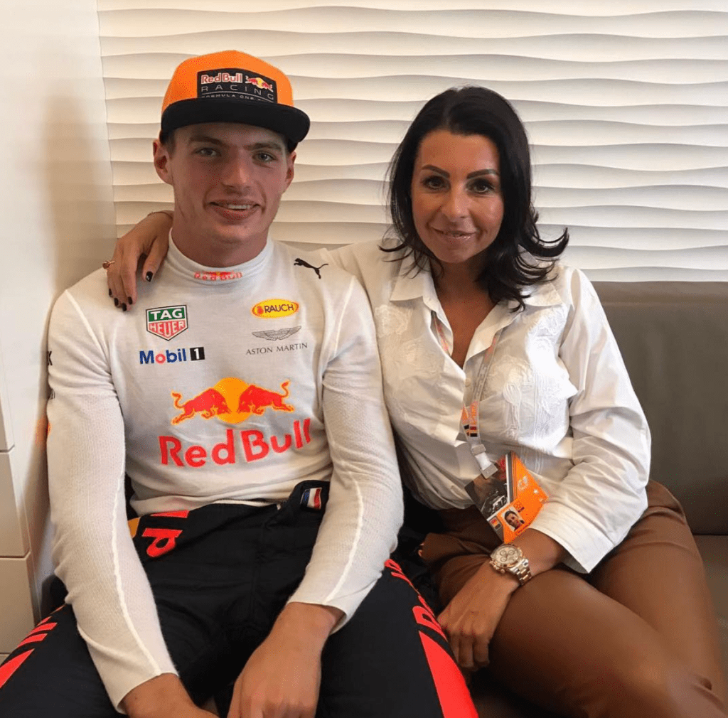 Sophie Kumpen madre de max verstappen