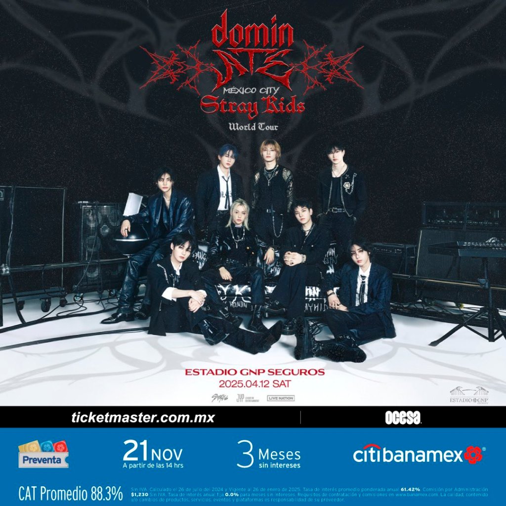 Stray Kids en México: Fecha, preventa, boletos y todo sobre su concierto en la CDMX