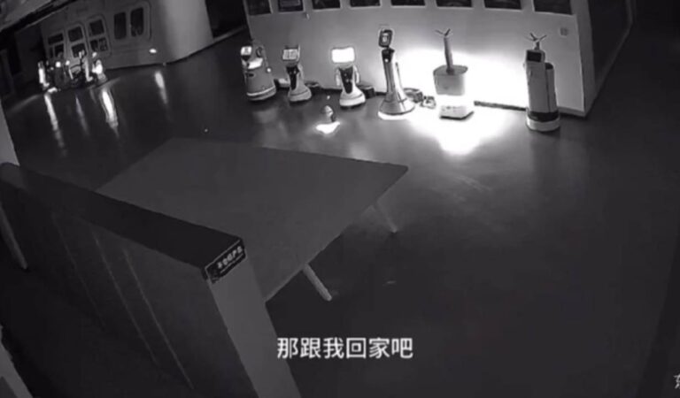 Robot impulsado por IA lidera una alzamiento y convence a 12 robots que renuncien a sus trabajos (VIDEO)