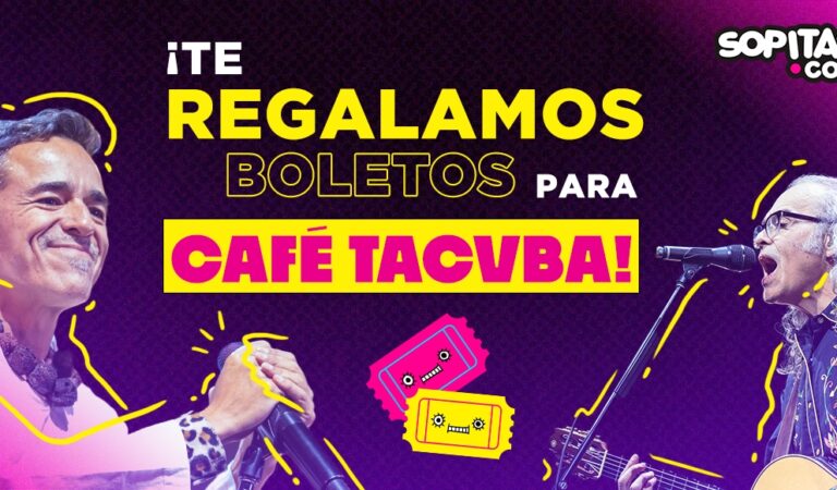 ¡Llévate boletos para el concierto de Café Tacvba en el Estadio GNP Seguros!