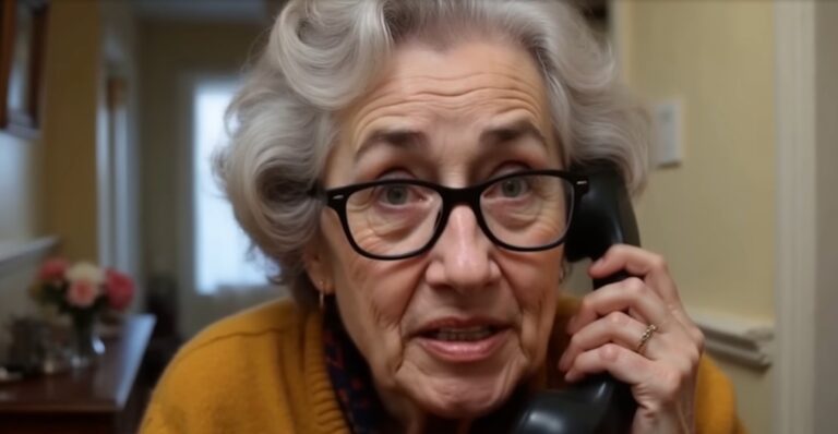 Los estafadores ahora serán estafados con la ayuda de una abuelita hecha con IA