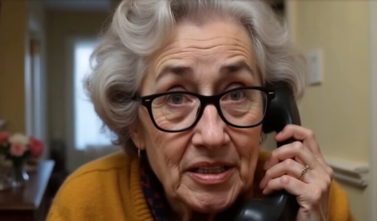 Los estafadores ahora serán estafados con la ayuda de una abuelita hecha con IA