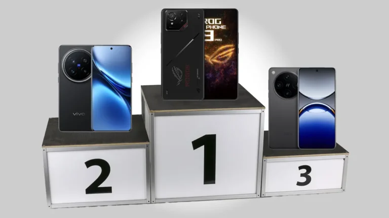 Podio Rog Phone 9 Pro Y Vivo X200 Pro
