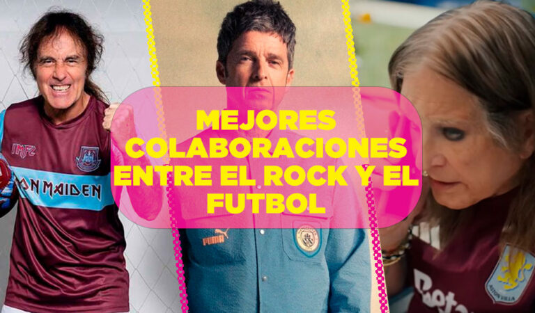 12 de las mejores colaboraciones entre el rock y el futbol