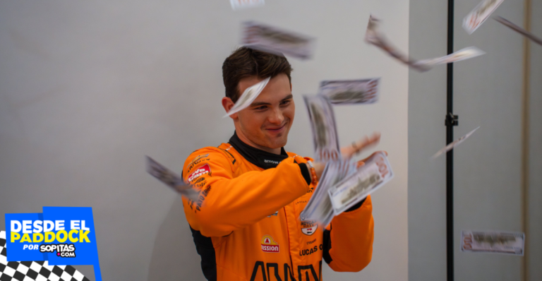 Pato O'Ward lidera la venta de mercancía en la IndyCar