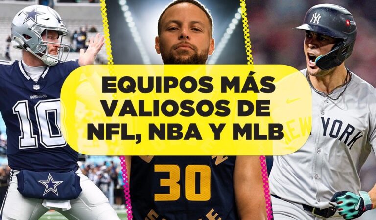 Los 10 equipos más valiosos de NFL, NBA y MLB en 2024