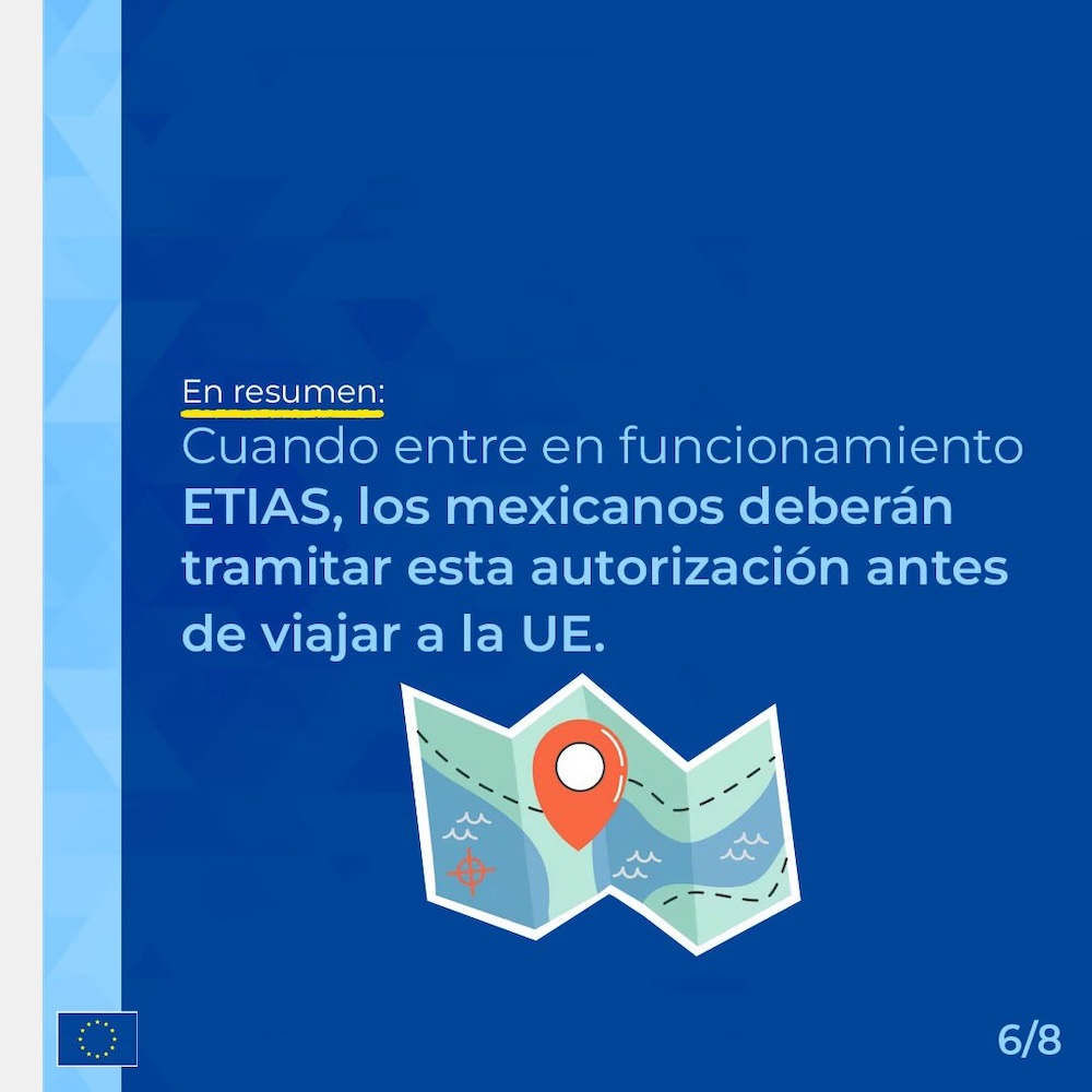 ETIAS 2025: Precio y cuándo entra en vigencia este permiso para viajar a Europa desde México
