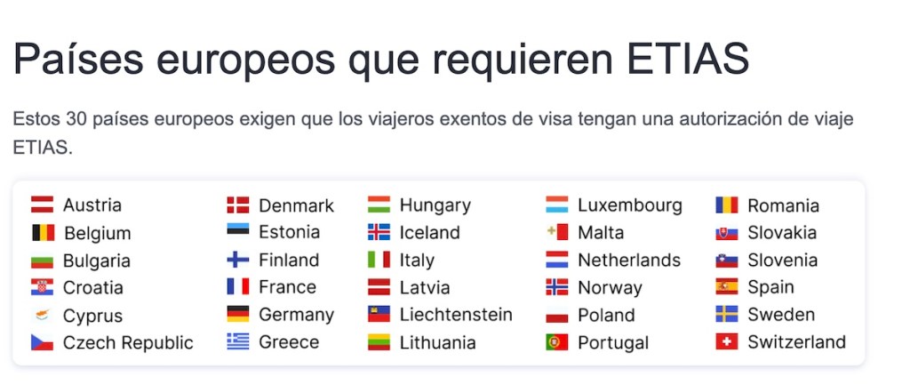 ETIAS 2025: Precio y cuándo entra en vigencia este permiso para viajar a Europa desde México