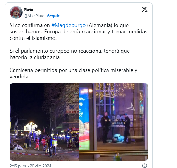 Posible atentado en Magdeburgo: Atropellamiento masivo en mercado navideño