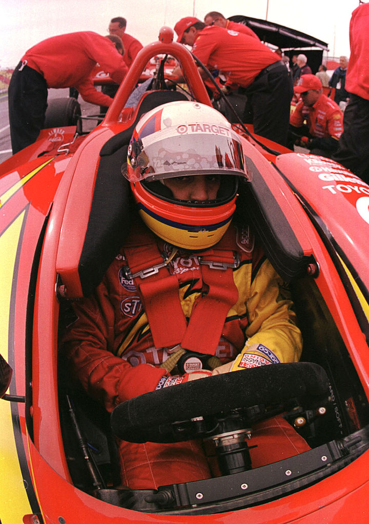 El casco de Juan Pablo Montoya