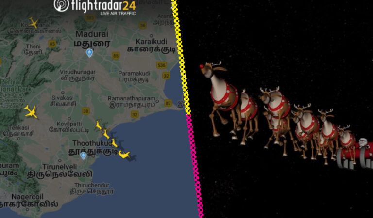 ¿Dónde está Santa Claus? Sigue su viaje en vivo con Flightradar