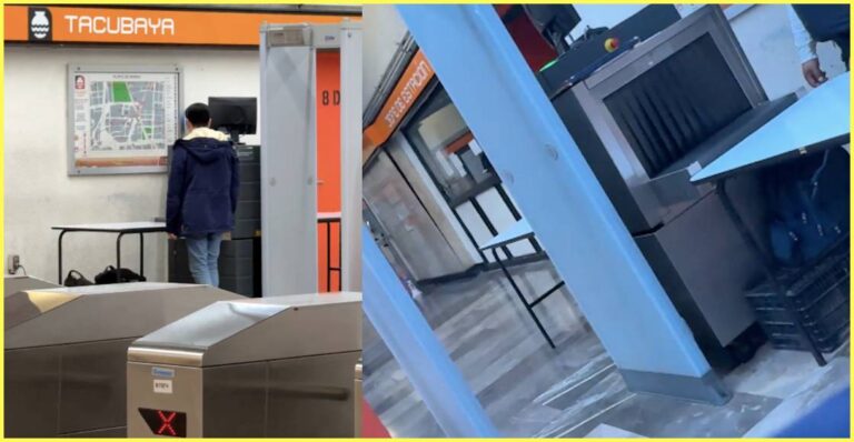 ¿Cuántos detectores de metales funcionan en el Metro CDMX?
