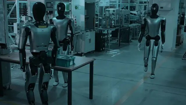 Ejército de robots humanoides en China convierte a una fábrica en una potencia de alta eficiencia