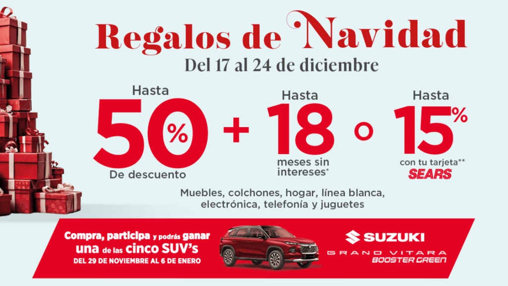 promociones sears navidad