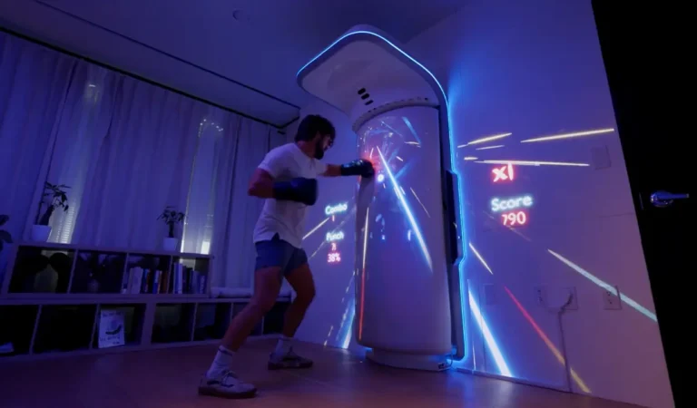 «Growl»: un entrenador virtual y proyectado que con inteligencia artificial evaluará tu ejercicio en casa
