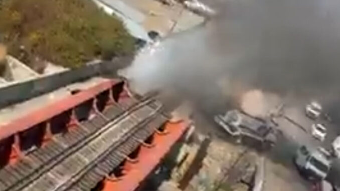 Se registra incendio cerca de vías de la estación del Metro Río de los Remedios – Chilangadas