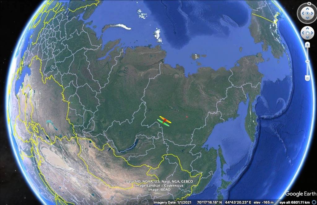 Un asteroide impacta Siberia mientras otro masivo y "potencialmente peligroso" pasó muy cerca 1 Un asteroide impacta Siberia mientras otro masivo se acerca a la Tierra esta semana