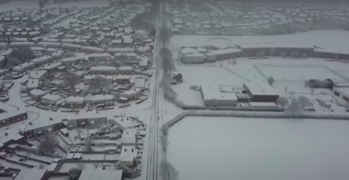 Nevadas en Estados Unidos, enero 2025