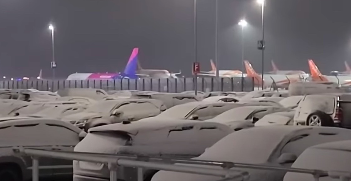 Nevadas en Estados Unidos, enero 2025