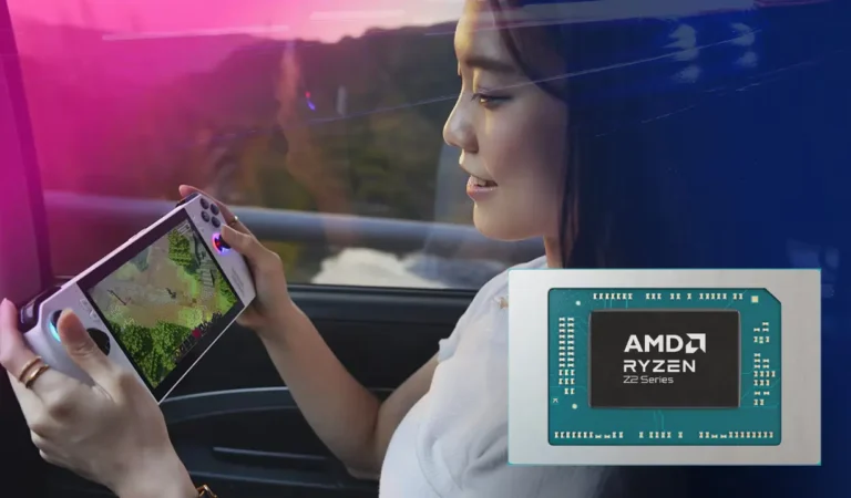 AMD presenta la serie Ryzen Z2, la segunda generación de sus CPU para consolas portátiles