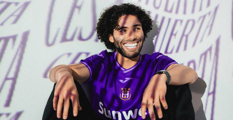 'Chino' Huerta es jugador del RSC Anderlecht de Bélgica