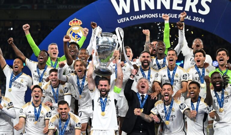 IFFHS nombra al Real Madrid el mejor equipo del 2024