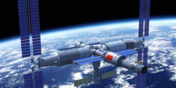 China transforma CO2 en oxígeno en la Estación Espacial Tiangong