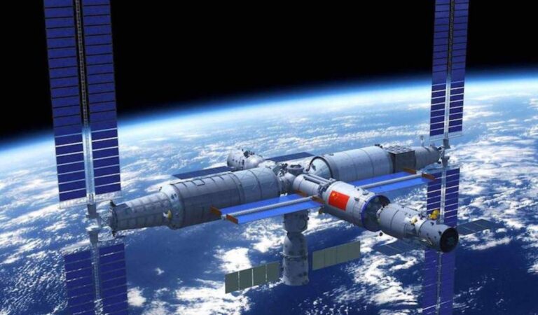 China transforma CO2 en oxígeno en la Estación Espacial Tiangong