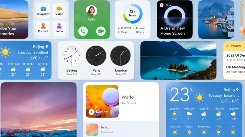 Huawei Emui - capas
