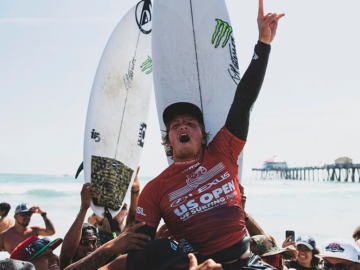 Alan Cleland será el primer surfista mexicano en competir en el Championship Tour