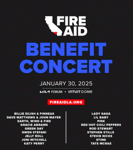 'FireAid': Anuncian concierto benéfico para ayudar a víctimas de incendios en Los Ángeles