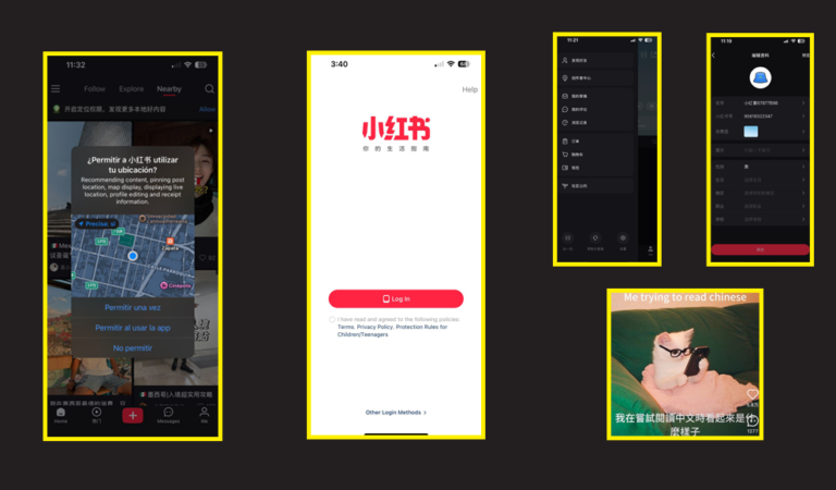 Descargué Xiaohongshu, la red social china, para conocer sus riesgos y censura