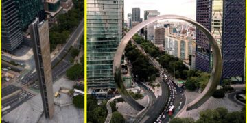 El monumento que iba estar en lugar de la Estela de Luz en Reforma