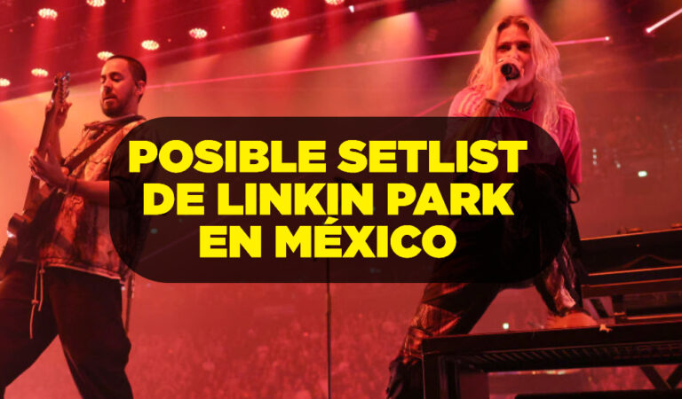 El posible setlist de Linkin Park para sus conciertos en México