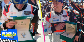 El reloj de medio millón que ganó el mexicano Sebastián Álvarez en Daytona