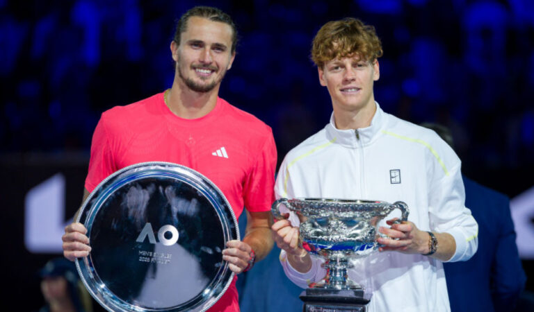 Jannik Sinner vence a Alexander Zverev en la final del Abierto de Australia