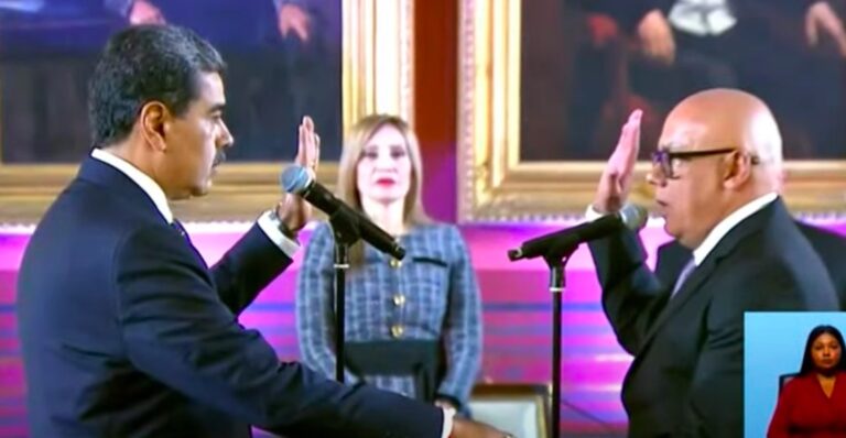 Nicolás Maduro rinde protesta como presidente de Venezuela... otra vez