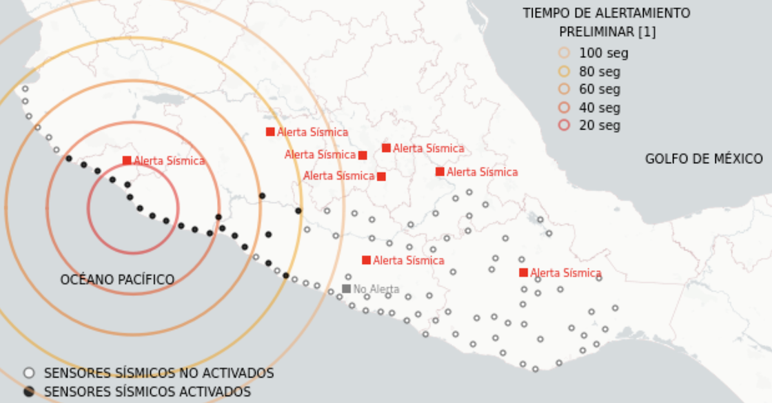 Sismo de 6.1 despierta a CDMX en la madrugada