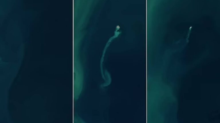 Un satélite de la NASA captó una “isla fantasma” que despareció por completo