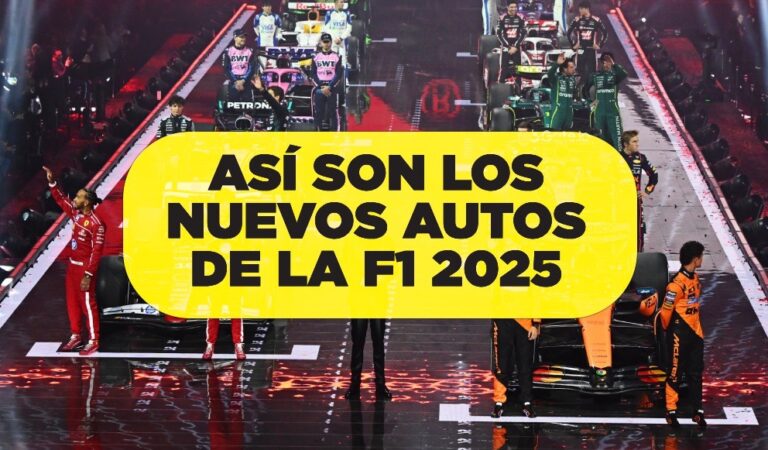 Checa los nuevos autos de la Fórmula 1 para la temporada 2025