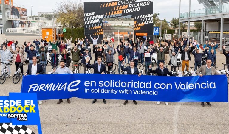 Fórmula E dona bicicletas y scooters eléctricos a víctimas de la DANA en Valencia