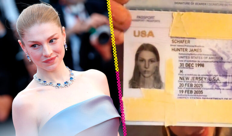 Hunter Schafer recibe pasaporte que la identifica como hombre