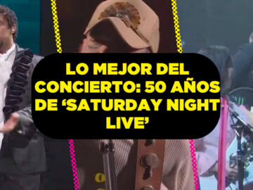 Los mejores momentos del concierto por los 50 años de 'Saturday Night Live'