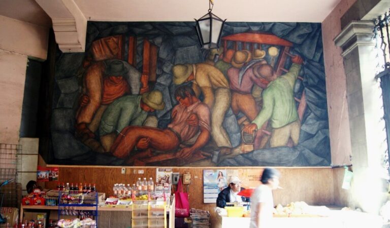 Murales famosos dentro de los mercados
